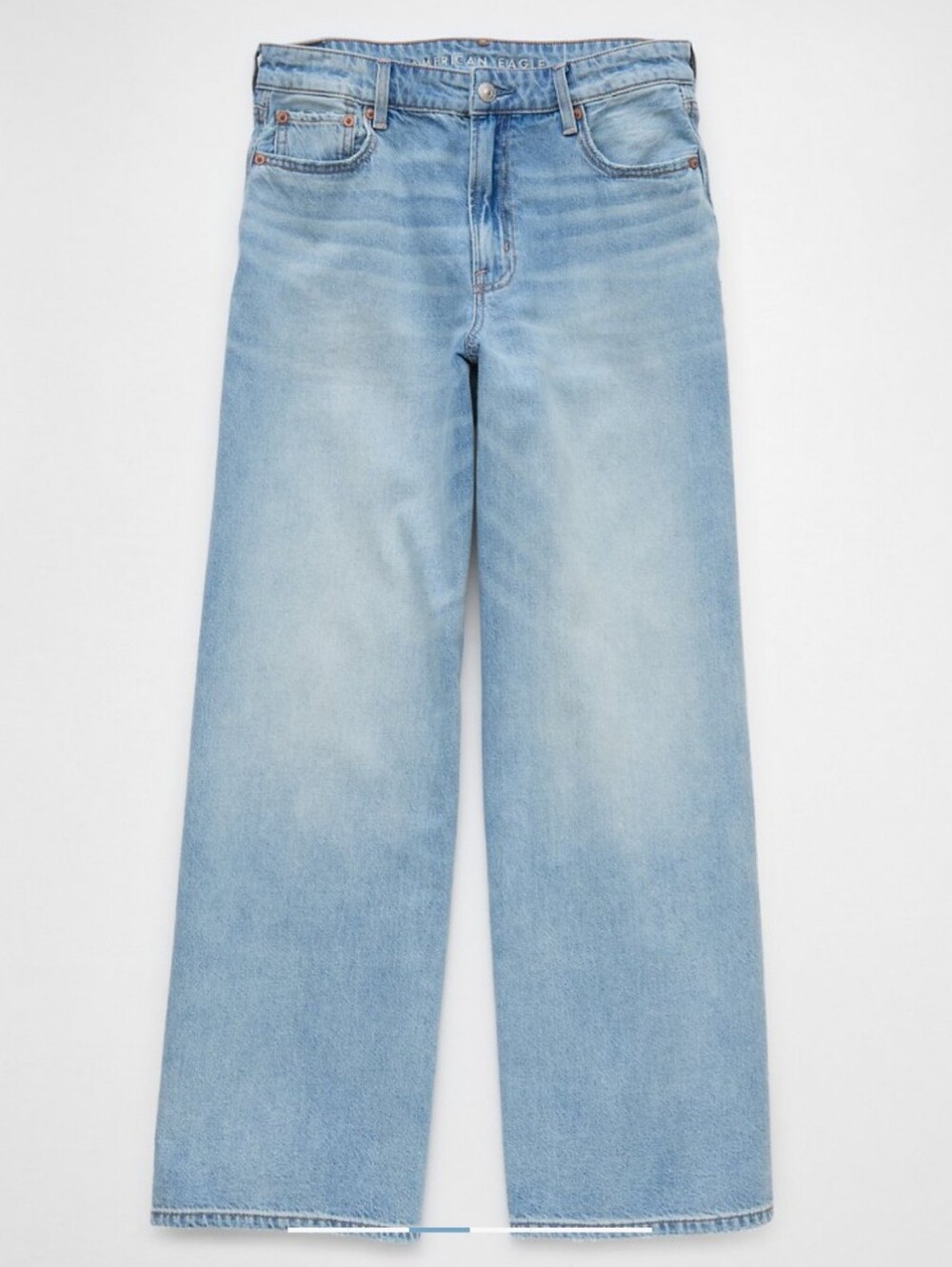 American Eagle Baggy Wide Leg Jeans